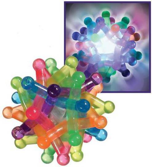 Flashing Neutron Ball Multi Colored Light Show